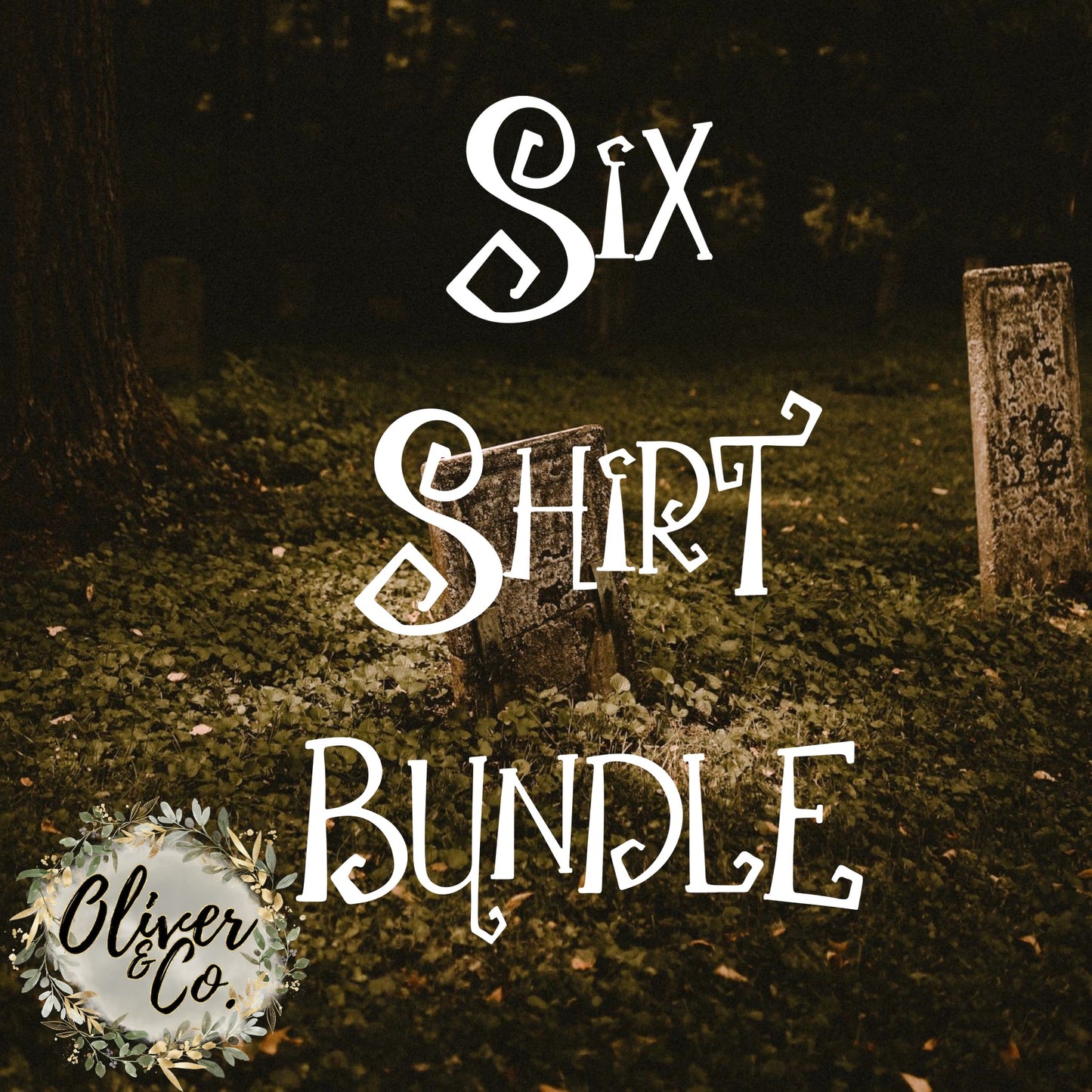 6 Halloween Shirt Bundle