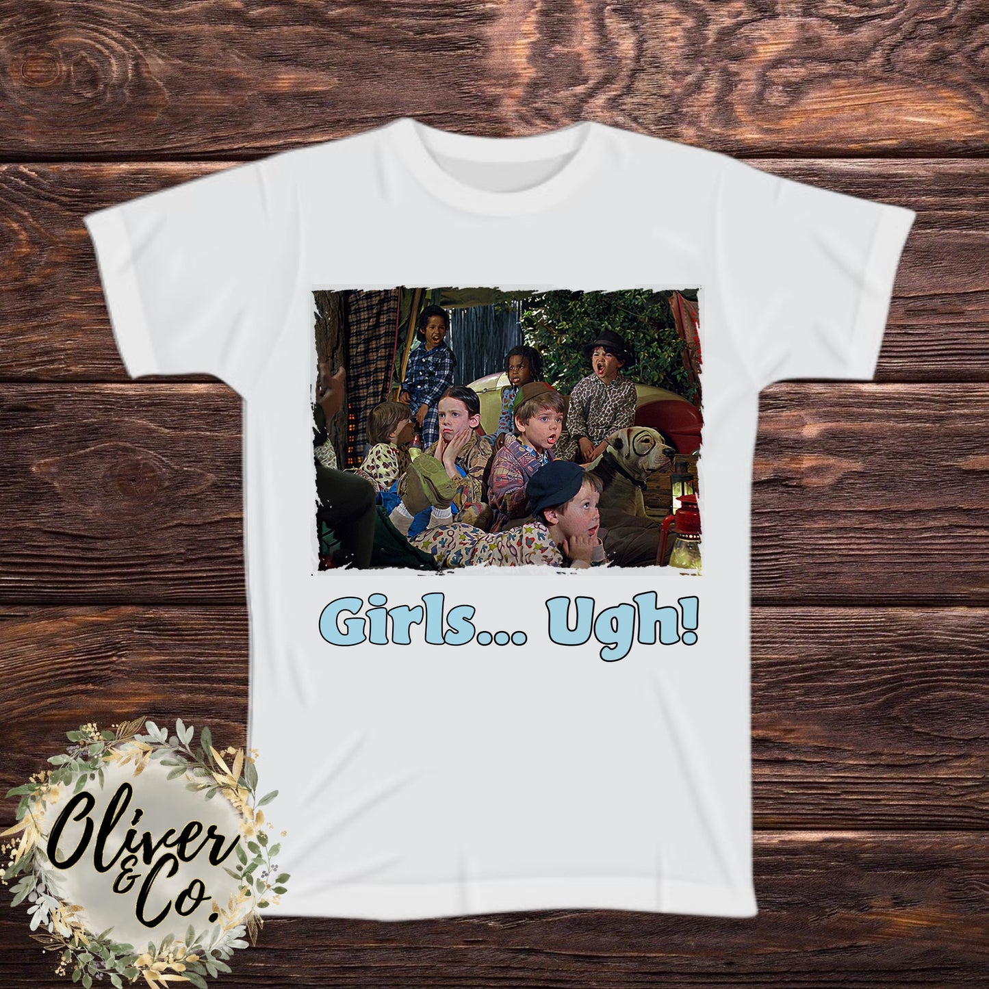 The Little Rascals -- Girls . . Ugh! (White Shirt)