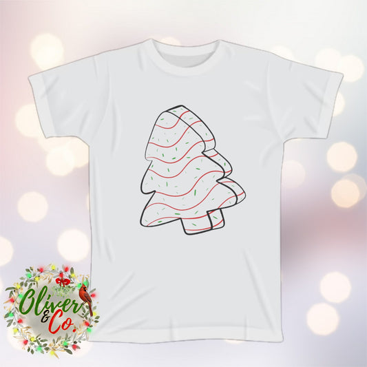 Dreaming of a Two & Moon Christmas -- Tree Cake