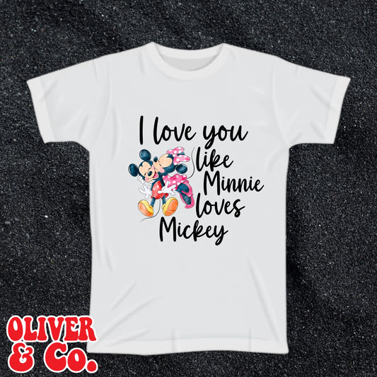 Mickey Love -- Love you like Minnie Loves Mickey