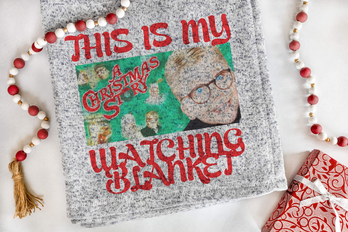 Christmas Story Watching Blanket