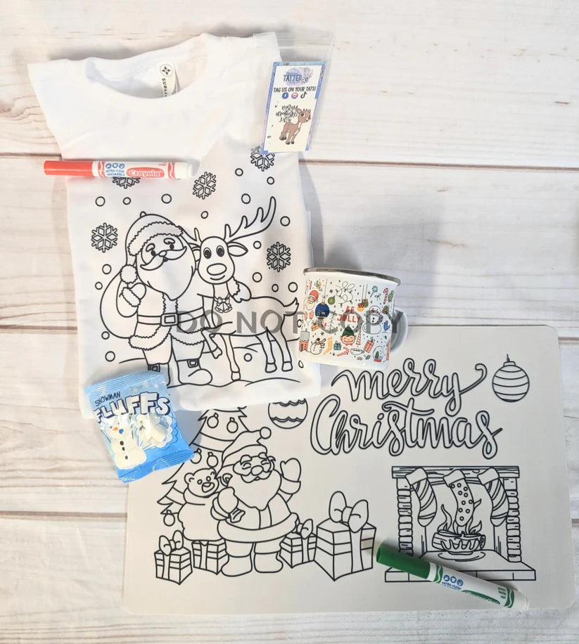 Kid's Christmas Coloring Bundle
