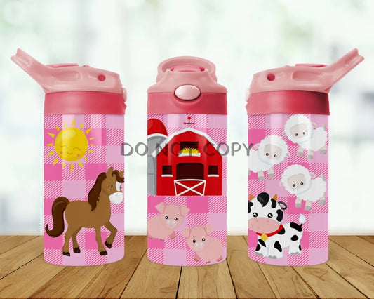 Pink Farm Kids Cup